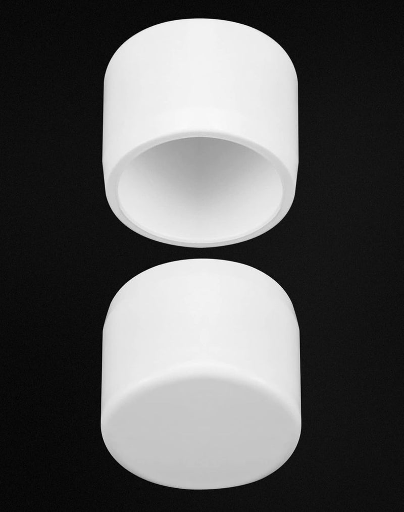 QWORK PVC External End Cap, Furniture Grade SCH40 Fitting, 3/4" Size, Pack of 20, White - Image 4